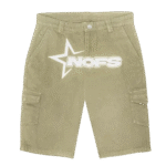 Beige NOFS Cargo Shorts