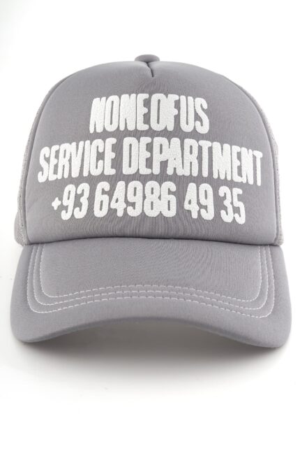 GREY TRUCKER CAP