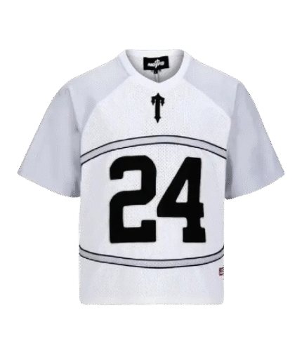 White Noneofus x Trapstar NFL Jersey