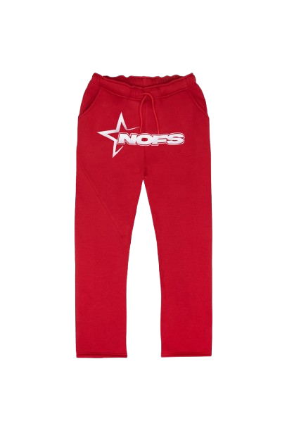 Whine Red NOFS Jogger Sweatpants