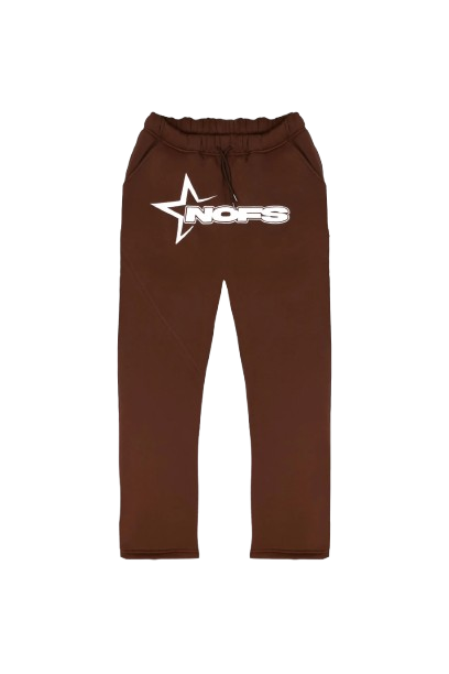 Brown NOFS Jogger Sweatpants