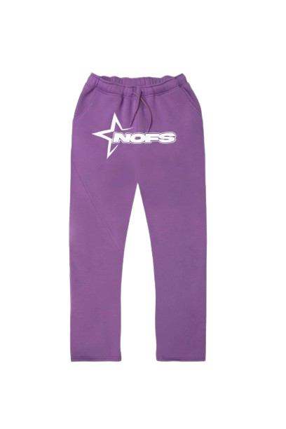 Purple NOFS Jogger Pants