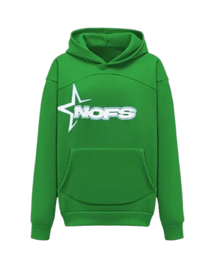 Brown NOFS Hoodie Umarmen Sie die Essenz der Individualität mit dem None Of Us Green Hoodie, einem Basic, das über bloße NOFS Clothing